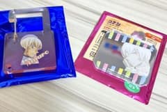 名探偵コナン　公式アプリ　安室透　アクリルミラーステッカー　アクリルカラビナ