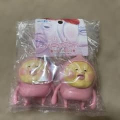 코비토즈칸 카쿠레모모지리 실리콘 마스코트 2 개 세트 신품 미개봉