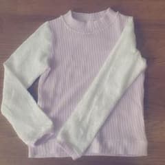 美品☆ラベンダーピンクセーターのサムネイル