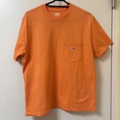 Danton オレンジTシャツ 左胸ポケット付きのサムネイル