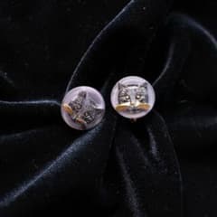 【Dua】ハロウィンにおススメ⭐︎ネコのイヤリング