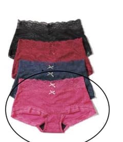 RAVIJOUR レースショーツ Mサイズ フューシャのサムネイル
