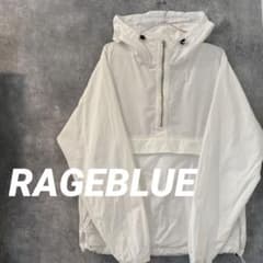 RAGEBLUE フード付きプルオーバー M ホワイトのサムネイル