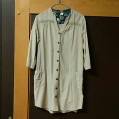 ゴールデンウィークお値下げ(*^^*)ちちかか シャツワンピのサムネイル