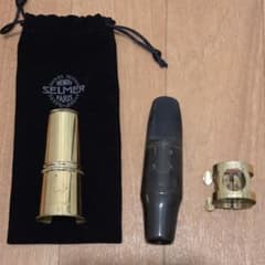 Q*H様 SELMER S80 C* テナーサックスマウスピース 旧純正リガチャ