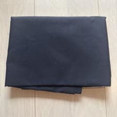 【未使用】コットン生地 布 無地 黒 ブラック 100×110cm ハンドメイド