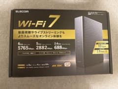 ELECOM Wi-Fi 7 ルーター 最大5765Mbpsのサムネイル