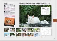 卓上カレンダー2024 猫さんぽ ワイドのサムネイル