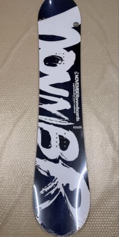 NOVEMBER SNOWBOARDS KD125cm 新品未使用 - メルカリ