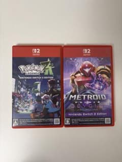 Switch2 ポケモン za メトロイドプライム4 ソフト2点 セット - メルカリ