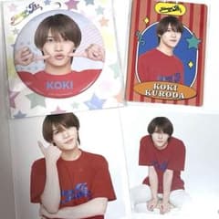 黒田光輝 少年忍者　缶バッジ プロフィールカード 公式写真のサムネイル