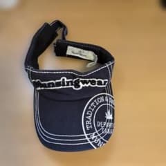 Munsingwear ブラックバイザー サイズFのサムネイル