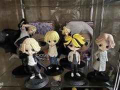 東京リベンジャーズ　qposket 佐野万次郎　松野千冬　フィギュア　黒川イザナ