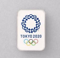 도쿄 2020 올림픽 엠블럼 핀 배지 스퀘어 01