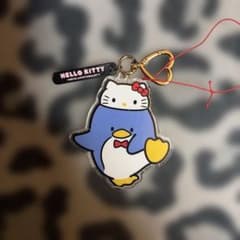 ハローキティ 50周年 タキシードサム アクリルキーホルダー - メルカリ