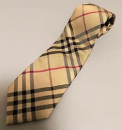 BURBERRY チェック柄 シルクネクタイのサムネイル
