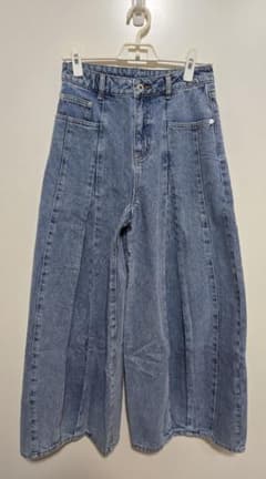 poppy Pleated balloon denim pants サイズ2 - メルカリ