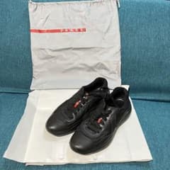 PRADA SPORTS プラダスポーツ　レザーローカットスニーカーのサムネイル