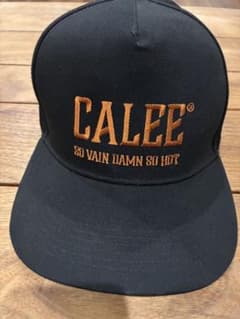 CALEE キャップ ブラックのサムネイル