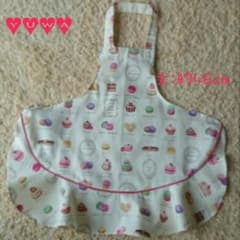 あーこ様専用♡フリルエプロン♡110cm用のサムネイル