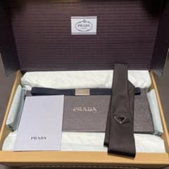 PRADA Re-Nylon Tie, Black