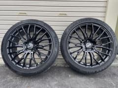 【期間限定値下げ中】レイズ　ホムラ　2×10BD19インチ アルミホイールセットのサムネイル