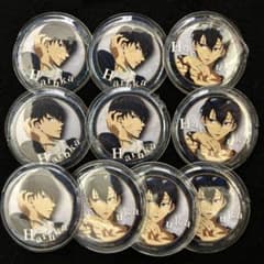 Free! 七瀬遙 ムック 京アニファン感 缶バッジ 10個セット Free! 七瀬遙 ムック 京アニファン感 缶バッジ 10個セット