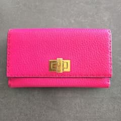 FENDI セレリア 長財布 ピンク・レッド - メルカリ