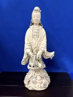 中国古美術　仏像 徳化窯白磁観音菩薩像 明時代何朝宗徳化窯観音像 m61208756268_1.jpg?1668863346