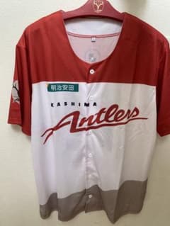 非売品・新品】鹿島アントラーズ ベースボールシャツ 背番号12 Fサイズ