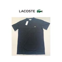 大人気！LACOTE　ラコステ　シンプルTシャツ（黒）　半袖　TH165ELのサムネイル