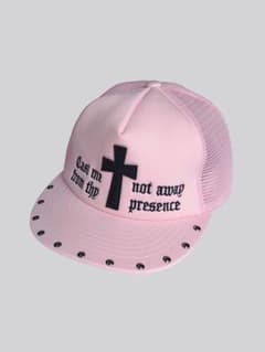 SCULPTOR Cross Mesh Cap ピンクのサムネイル