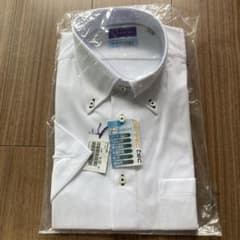 【新品】i-shirt 半袖ワイシャツ ホワイト　Lサイズのサムネイル