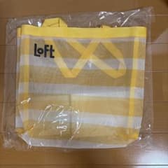 LOFT メッシュトートバッグ イエロー 非売品のサムネイル