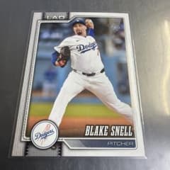 MLB Topps 2026 Blake Snell LA Dodgers - メルカリ