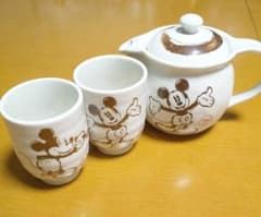 ディズニー ミッキー  急須 湯のみ茶碗セットのサムネイル