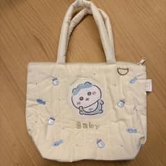 ちいかわbaby キルティングトートバッグ ハチワレ - メルカリ