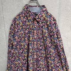 トミーヒルフィガー 花柄 総柄 長袖 BDシャツ ビックサイズ2XL - メルカリ