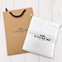 【COACH 】ショップ袋☆ショッパー ☆保存袋 ☆まとめ売り 正規品】COACH コーチ ショップ袋＆保存袋 セット ショッパー 巾着袋