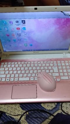 SONYピンク♡ノートパソコンジャンク品のサムネイル