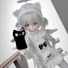 MDD 1/4 BJD ドール服 MSD SDMホワイト天使ワンピース 5点 - メルカリ