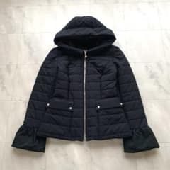 2022年♡美品♡ルネ 2way 中綿ジャケット フード パール S 紺 - メルカリ