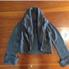 モヘア ニットガウン 美品のサムネイル