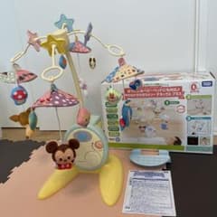 タカラトミー やわらかガラガラメリー デラックスプラス ディズニー
