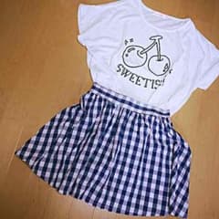 スカート , Tシャツ セットのサムネイル