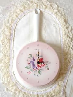 イマン ダイアナローズ　ホーローフライパン時計　マニーローズ イマン ダイアナローズ ホーローフライパン時計 マニーローズ - メルカリ