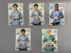川崎フロンターレ　トレカ　5枚セットのサムネイル