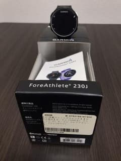 新品未使用　GARMIN ForeAthlete 230Jのサムネイル
