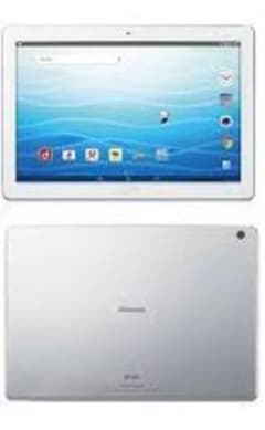【新品未使用】ドコモ 10.1タブレット dtab d-01k 《シルバー》のサムネイル