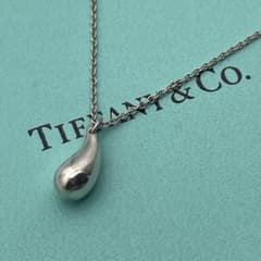 Tiffany ティファニー ネックレス ティアドロップ sv925 しずく - メルカリ
